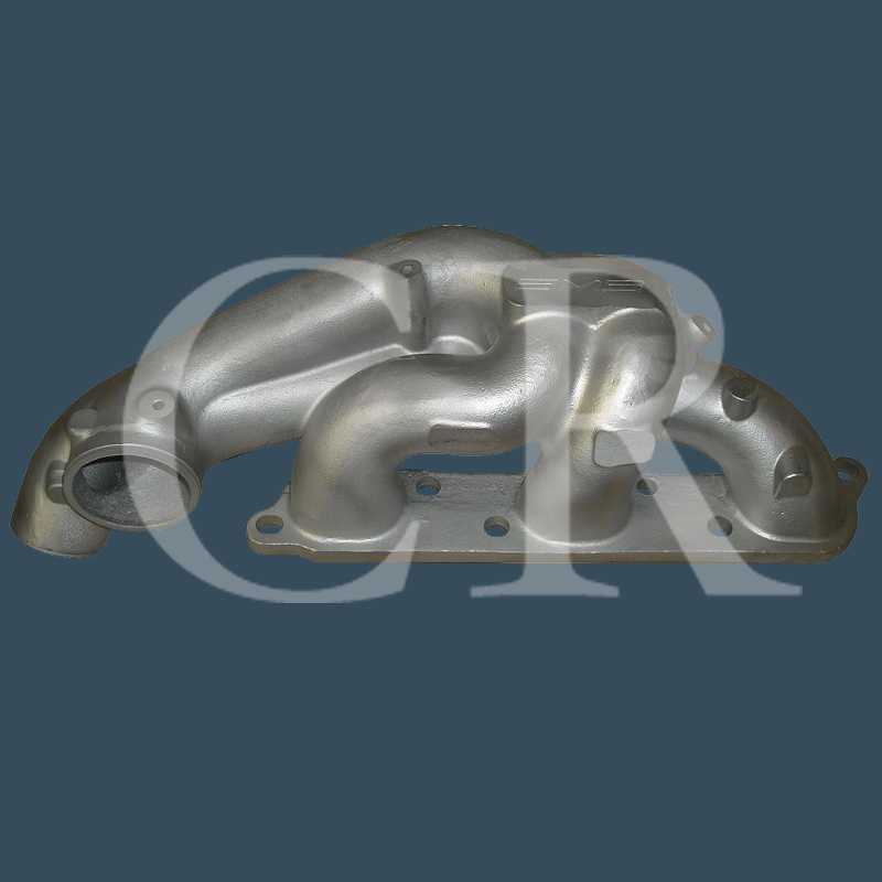 exhaust manifold  casting, exhaust manifold, lost wax casting, precision casting process, investment casting